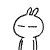 White Rabbit Smilies (6) Smiley – White Rabbit